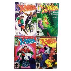 Uncanny X-Men Lot #180, 181, 182, 183 (1984) Marvel Comics Storm Rogue Colossus